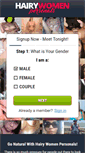 Mobile Screenshot of hairywomenpersonals.com